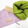 Australië Designer Gebreide Hoeden Winter Mutsen Lederen Label Skull Caps Dames Meisjes Haak Hat Bonnet Warm Knit Cap Sports Beanie Fedora Adhesive Label