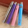 MOQ 20PCS 정통 EVOD 트위스트 510 스레드 UGO VAPE 배터리 + USB 충전기 가변 전압 3.3 ~ 4.8V EGO Passthough Oil Vaper 펜 배터리 모든 시리즈 E Cigs Atomizer