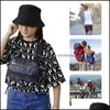 Sport Outdoors Outdoor Bags Streetwear Chest Bag Mtifunctional Justerbar Fritid Ryggsäck Mode Hip Hop Tactical Mobiltelefon Drop Del