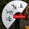 Chinese Large Wall Mount Fan Oversize Decorative Folding Paper Home Office Living Room Hanging Fans Household Other Decor