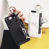 Funda tipo billetera de cuero PU de lujo con cremallera para iPhone X XR XS MAX 7 8 6 6s Plus, funda trasera de PC dura de estilo moderno para teléfono móvil