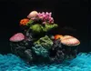 Décorations Aquarium Coral Rockery Decoration Landsage Seascape Waterscape Reef Shell Fake Water Grass Simulation Conch