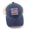 Elezioni presidenziali americane Biden Let's Go Brandon Baseball Quattro stagioni per bambini Visiera parasole Cappellini Sport Outdoor Cappelli estivi Regali G1107IKI