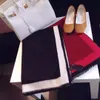 2022 Top Marques de luxe Designers Écharpe en cachemire de haute qualité Original Pashmina Long 180 x 65 cm Mode avec lettre Collection Camellia