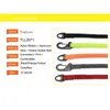 Truelove Dog Leash Stretchable Elastyczne Nylonowe pasek bezpieczeństwa można stosować z paskiem na klatkę piersiową dla wszystkich odmian Produkt PET TLL2971 210729