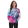 New Autumn and winter Hoodie Mens Hoodies High Quality Print Men Women Animation Colorful Unicorn Sweatshirt Long Sleeve B101-165