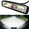 1-2Pcs 12V-24V LED Work Light Bar Flood Spot Offroad 4WD Auto SUV Driving Fendinebbia Lampada da lavoro Light Bar Flood Spot Offroad Car