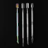 Beracky Two Styles Rainbow Steel Smoking Dabber Tool Heady Titanium Dab Tools For Quartz Banger Nails Glass Water Bongs Oil Rigs