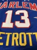 Harlem Globetrotters 13 Wilt Chamberlain College Basketball Jersey Vintage Blue All ed Size S-3XL