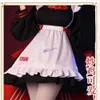 Anime Game Genshin Impact Noelle KFC Linkage Clerk Mundliform Piękny strój pokojówki Cosplay Costume Halloween Women Y0903