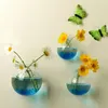 Nouvelle suspension en verre de pot de fleur vase terrarium wall aquarium contenant 210409