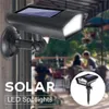 2 in 1 Solar Landscape Spot Light LED Dummy Camera Security Wall Sensor Lamp