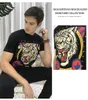 Pink Paradise Plein Thirts Designer Rhinestone Skull Men T Shirts الكلاسيكية عالية الجودة Hip Hop Streetwear Tshirt Top Tees FSZW5981