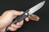 2 Colors Flipper Folding Knife D2 Stone Wash + Satin Blade G10 Handle Ball Bearing EDC Pocket Knives