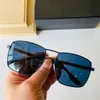 Новые Металлические Солнцезащитные очки Спортивный Дизайн Мужчины Женщины Мода Классический Позолоченный Квадратный Рамки Винтажные Солнцезащитные Очки Открытый Классическая Модель SPR50WS Очки Коллекция