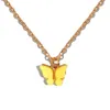 Crystal Rhinestone Choker Ожерелье для Женщин Девушки Сладкая Бабочка Кулон Ожерелье 2020 Новый Модный Темперамент Украшения Подарки