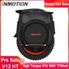 Yeni INMOTION V12 Yüksek Torklu Çok Fonksiyonlu Dokunmatik Ekran 100V 1750wh 2800w Motor Inmotion V12 Elektrikli Tekerlek