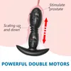 NXY Dorosy zabawka aplikacja zdalne sterowanie pchnięciem prostaty Dildo Vibrator Bluetooth Anal Vibratory Big Butt Plug Sex Toys dla Me3893634