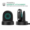 Wireless Charging Dock Cradle Charger voor Samsung Gear S3 S2 Classic Smart Watch met 0,7 m USB -kabelwinkelpakket geen verwarming