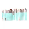 22 farben 20Pcs Make-Up Pinsel Set Powder Foundation Lidschatten Eyeliner Lippen Pinsel Kits Werkzeug Make-Up Schönheit Werkzeuge