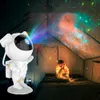 Stjärnprojektorlampa USB Astronaut Galaxy Starry Sky Projektor Nattljus Sovrumsbordslampa Astronaut stjärnhimmelprojektor lam H0922