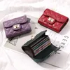 Genuine Leather Women's Credit Card Holder Fashion Designer Purse Wallet