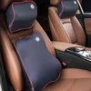 Car Neck Pillow Back Support Seat Headrest Memory Foam Cotton Chair Cover Office Auto Travel Mesh Fabric Lumbar Cushion