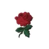 2017 Mignon Coloré Rose Applique Fleurs Patch Brodé Coudre sur Vêtements Sacs À La Main BRICOLAGE Artisanat Ornement Tissu Sticker247g