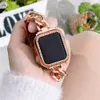 Diamentowy zderzak ochronny dla Apple Watch Cover Series 6 SE 54321 38 mm 42 mm dla iWatch 40 mm 44 mm inteligentne akcesoria bransoletki