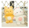 23cm plush dolls cute tiger penguin rabbit bear pillow stress relief toy with women doll