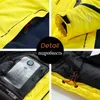 Homens Inverno Outdoor Jet Ski Neve Quente Parkas Jaqueta Casaco Homens Outwear Marca Chapéu Casual À Prova D 'Água Digite Fleece Parka Homens 211104