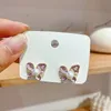 Top Design Perle Schmetterling Ohrstecker Für Frauen Mädchen Einfache Ohr Manschette Koreanischen Modeschmuck