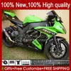 Feedings de motocicleta para kawasaki ninja zx 10r zx10 10 R1000 cc zx10r 08 09 10 corpo 56NO.47 1000cc zx1000c zx-10R 2008 2009 2009 2010 zx1000 08-10 kit de carroça verde verde