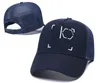 casquettes de baseball automne hommes et femmes alphabet anglais motif de broderie taille réglable chapeau adulte