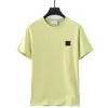 Liefhebbers van de zomer vrije tijd Poloshirt katoen Heren T-shirts Los en eenvoudig bedrukt logo letter ronde hals korte mouwen