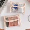 Fashion Transparent Girls Coin Purse Children PVC Zipper Change Purse Women Mini Lipstick Wallet Key Card Bag