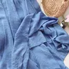 Spring Summer Cotton Linen Skirt Women Korean Style Vintage High Waist Aesthetic Midi Pleated Female 210421