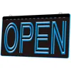 neon licht open teken