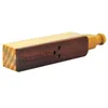 Pure handmade wooden pipe 4.5inches telescopic single hole pipes