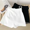 Ashgaily Women's Shorts Diamond bow Slim Wide Leg A-line Sexy Summer Fashion 210714