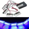 Emergency Lights 12V Vehicle Car Front Grille Deck LED Strobe Flash 3 Flashing Modes Hazard Warning Light Bar Lamp