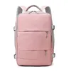 mochila de água rosa