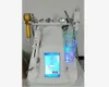 12 em 1 hydra dermoabrasion rf bio luz spa máquina facial jato de água hydro diamante peeling microdermoabrasão dispositivo de beleza