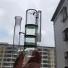 Honeycomb Perc Glass Ash Catcher Narghilè Gorgogliatore Dimensione giunto 14,5 mm 18,8 mm Maschio Femmina Tre strati Recycler Filtro per narghilè Olio Dab Rigs Tubi d'acqua Bong