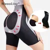 MeooLiisy Shapewear para mujeres Control de barriga Pantalones cortos de cintura alta Panty Mid Thigh Body Shaper Body Shaping Lady 211218
