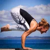 Mode Fitness imprimé Leggings femmes pousser taille haute 3D numérique arbre impression mince Polyester Harajuku Legging S-XL tenue de Yoga