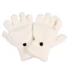 Fem fingrar handskar 1Pair Kvinnor hand handled varmare vinteratletiska vantar fingerlös