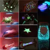 Biutee 12Colors Glow in dark pigment powder with UV Lamp Neon Colour Paint Fluorescent Powder Epoxy Resin Luminous 20g/Bottle