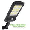 2021New Solar Light 3 lägen Vattentät IP65 LED Motion Sensor Garden Outdoor Street K37