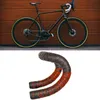 Cykelstyrningskomponenter 2x Mjukt styret Bands andningsbara cykelhandtag Bar Anti-vibration Anti Slip Grip Wraps Belt för Road Mountain